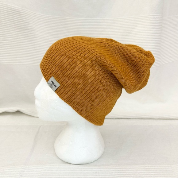 Wedze Ski Beanie - Fisherman in Golden Brown - Picture 10 of 14